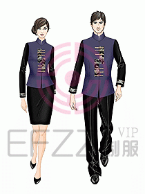 中餐服務員制服704