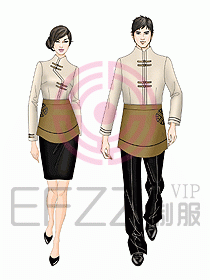 中餐服務員制服709