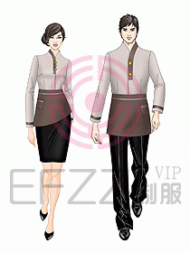 中餐服務員制服708