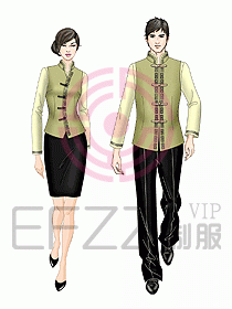 中餐服務員制服716