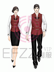 中餐服務員制服720