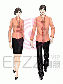 中餐服務員制服722