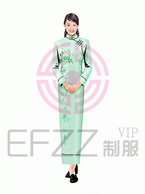中餐迎賓制服001