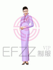 中餐迎賓制服049