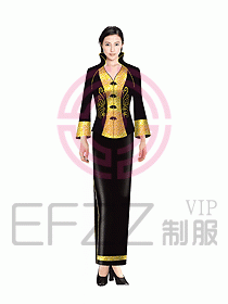 中餐迎賓制服065