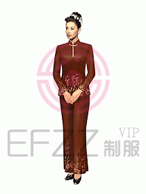 中餐迎賓制服079