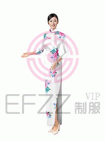 中餐迎賓制服081