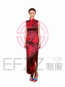 中餐迎賓制服099