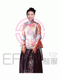 中餐迎賓制服105