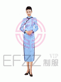 中餐迎賓制服136