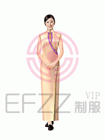 中餐迎賓制服157