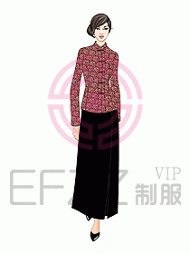 中餐迎賓制服183