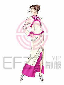 中餐迎賓制服188