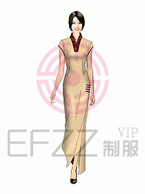 中餐迎賓制服233