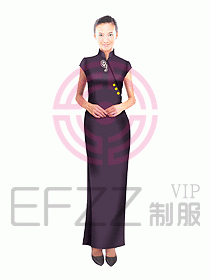 中餐迎賓制服235