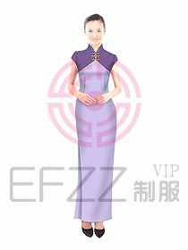 中餐迎賓制服284