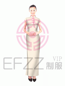 中餐迎賓制服285