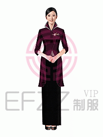 中餐迎賓制服297