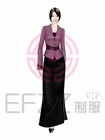 中餐迎賓制服326