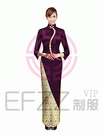 中餐迎賓制服335