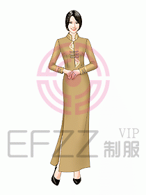中餐迎賓制服339