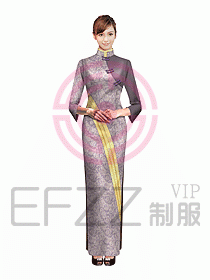 中餐迎賓制服366