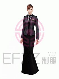 中餐迎賓制服367