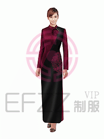 中餐迎賓制服368