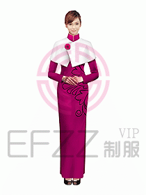 中餐迎賓制服373