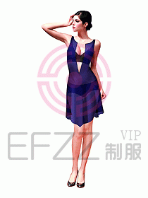 夜總會DJ小姐服裝265