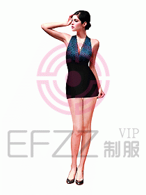 夜總會DJ小姐服裝268