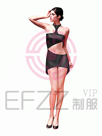 夜總會DJ小姐服裝306