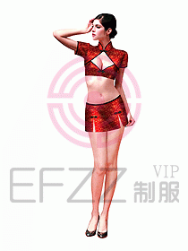 夜總會DJ小姐服裝312
