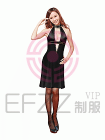 夜總會DJ小姐服裝323