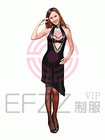 夜總會DJ小姐服裝325