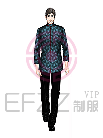 中餐服務員制服776