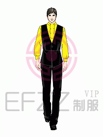 中餐傳菜服務(wù)員制服051