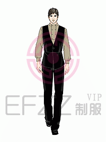 中餐傳菜服務員制服052