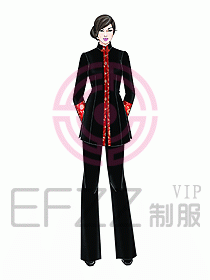 中餐傳菜服務員制服076