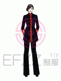 中餐傳菜服務(wù)員制服078