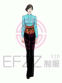 中餐領班制服067