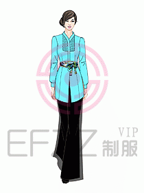 中餐領班制服084