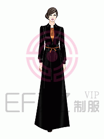 中餐迎賓制服407