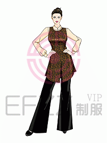 中餐服務(wù)員制服789