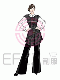 中餐服務員制服793