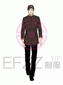 中餐服務(wù)員制服810