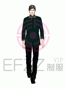 中餐服務員制服821