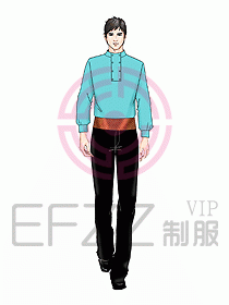 中餐服務員制服835