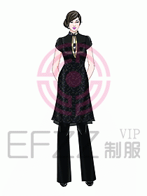 中餐服務員制服871