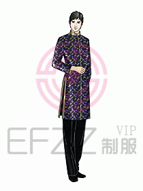 中餐服務員制服875